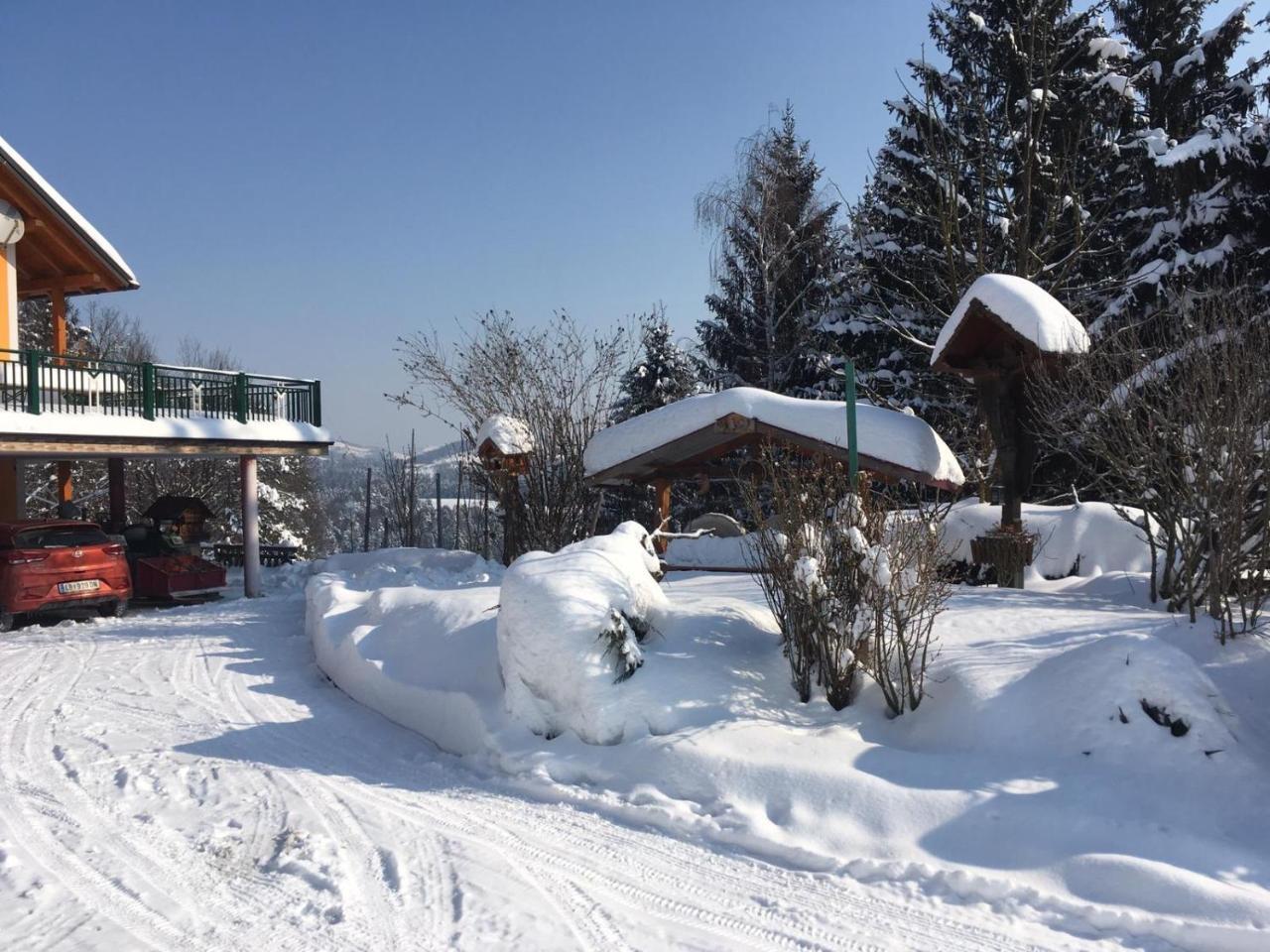 Gaestehaus Schmid Sankt Johann im Saggautal 외부 사진
